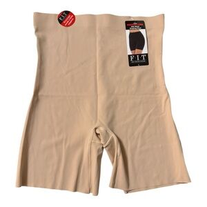F.I.T. Mid-Waist Firm Control Shaping Shorts | Size Large
